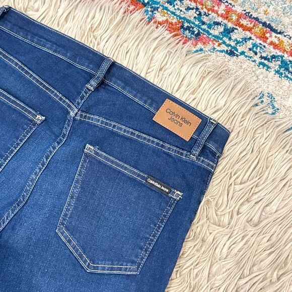 Calvin Klein wide leg jeans size 10 - Picture 4 of 5
